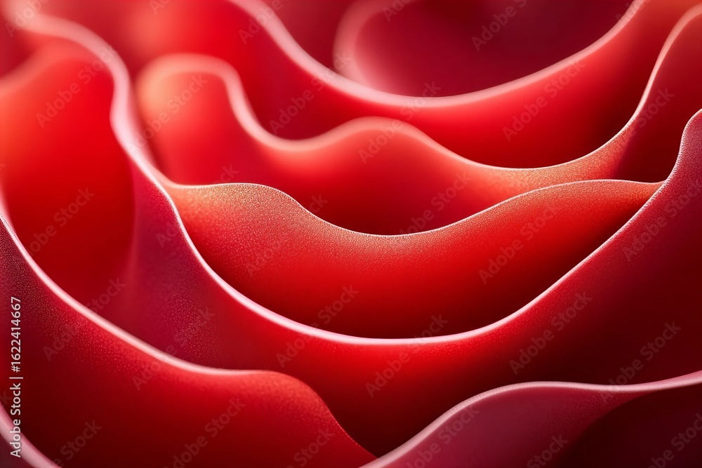 Poster close-up of soft edged red gradient abstract background