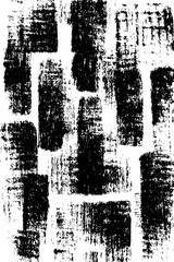 Bold stencil letters with black and white grunge tape texture for creative designs