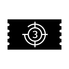 Ticket vector icon. Card illustration sign. Seat symbol. Coupon logo. Subscription web icon. ducket design for web.