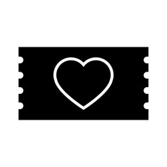 Ticket vector icon. Card illustration sign. Seat symbol. Coupon logo. Subscription web icon. ducket design for web.