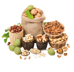 nuts and dried fruits png