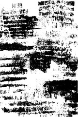 Black and white ink blotches texture for distressed artistic designs