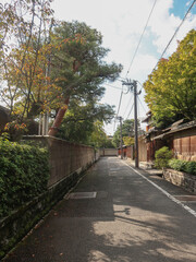 old street in kyoto, japan 