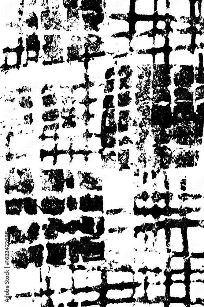 Poster monochrome grunge bone structure pattern for creative design projects