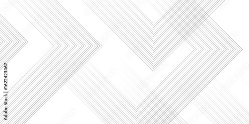 Poster abstract grey lines on white background with luxury shapes square background. modern pattern elegant