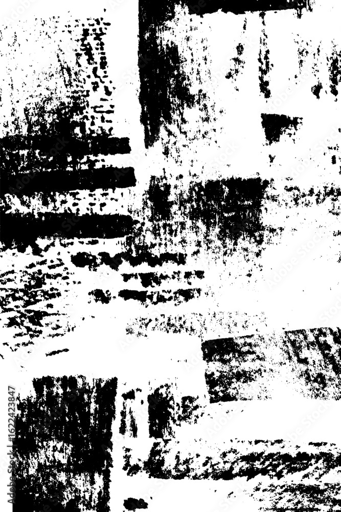 Poster monochrome glitch texture with deconstructed visual elements for modern background design