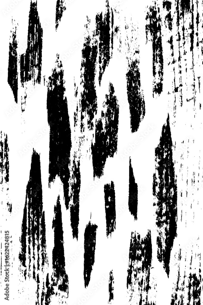 Aufkleber monochrome splintered wood texture with jagged grain pattern for artistic background design