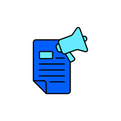 Icon a promotion, isolated against a clean background.