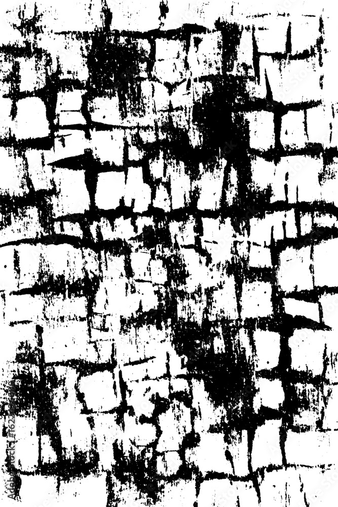 Poster high contrast peel texture with grunge effect and degradation pattern for overlay design