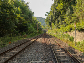 railway in the countryside