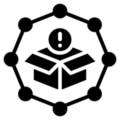 Supply Chain Disruption Icon