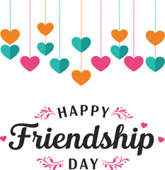 "Happy Friendship Day  | Cute Heart Decorations & Friendship Celebration"