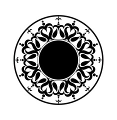 vector dinner plate illustration motif