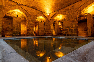 Pisirici Kasteli ( Cistern ) in Gaziantep City of Turkey