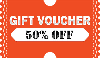 Half Price Gift Voucher Discount Coupon Deal