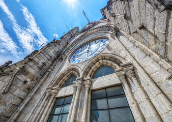 Architectural Details Basilica of the National Vow, Quito, Ecuador