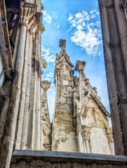 Architectural Details Basilica of the National Vow, Quito, Ecuador