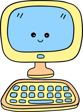 "Hand-drawn school clipart elements featuring cute and colorful educational icons, including books, pencils, chalkboards, backpacks, rulers, and more. Perfect for teachers, students, and educational p