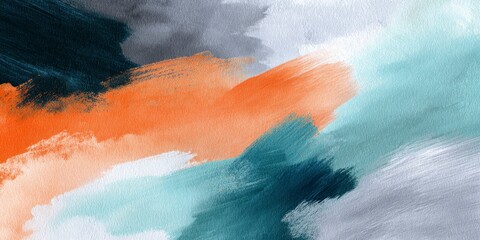 background with colorful brushstroke textures