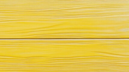 Close-up view of a bright yellow wooden plank surface.