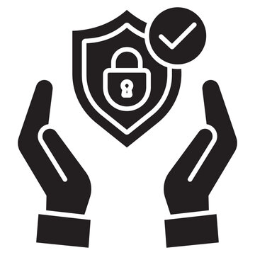 Privacy Trust Icon, Building Digital Trust Through Privacy, Safeguarding Privacy, Earning Trust, vector
