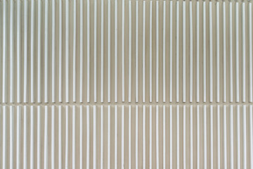 White vertical stripe panel, modern design symmetrical wall pattern background