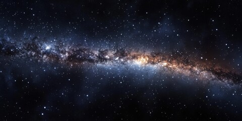 Obraz premium A vast expanse of stars and galaxies.