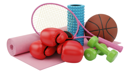 Isolated Sports and Fitness Equipment