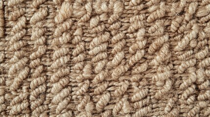 Close-up view of a textured, knitted fabric.