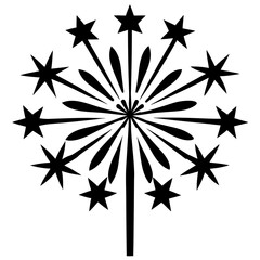 Starburst Firework Design