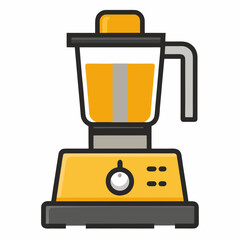 Vector illustration of a kitchen blender