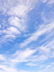 blue sky with clouds
