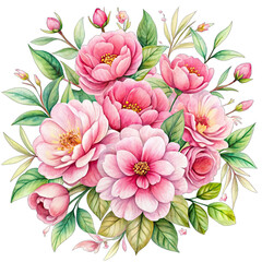 pink flower background