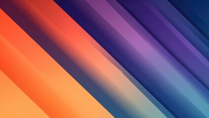 Diagonal, vibrant, abstract background with soft, blended colors
