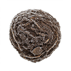 Photorealistic Frozen Soil: A Crisp Winter Landscape Representation in 8k.