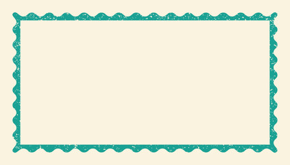 vintage blank stamp border frame background