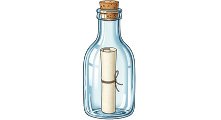 Isolated Message in a Bottle