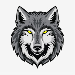 wolf head mascot