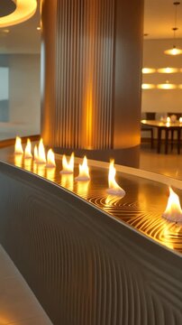 selective focus clean warmth from bio-ethanol fireplace