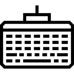 Vector of Keyboard Outline Icon