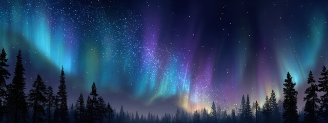 Polar Night Lights: Aurora Symphony