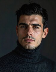 Obraz premium Mediterranean Elegance in Dark Tones