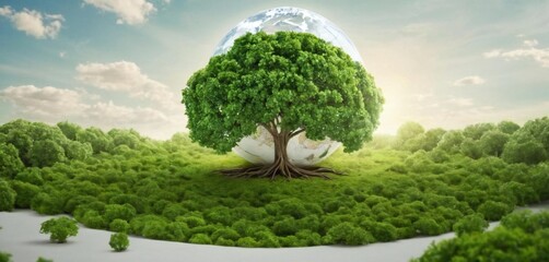 The Light bulb energy saving.