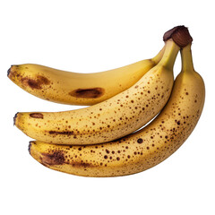 Bunch of spotted bananas