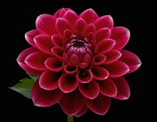 dahlia flower macro