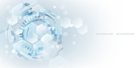 Abstract technology background, modern design vector illustration