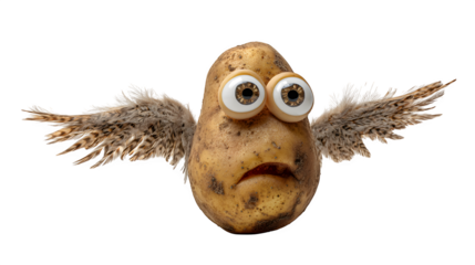 3d cartoon Potato