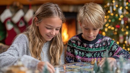 Ugly Sweaters and Board Games by the Fire