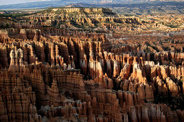 Hoodoos at Inspiration Point, Bryce Canyon Utah USA