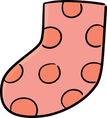 Illustration of sock
